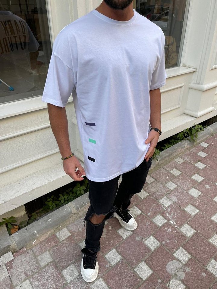 Megaman Jeans Oversize-Shirt Megaman Oversize T-Shirt Herren von Megaman Jeans