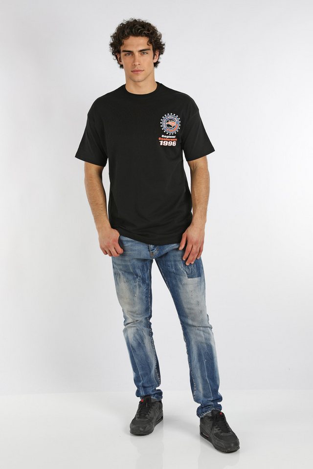 Megaman Jeans T-Shirt Megaman, Herren T-Shirt, Oversize von Megaman Jeans