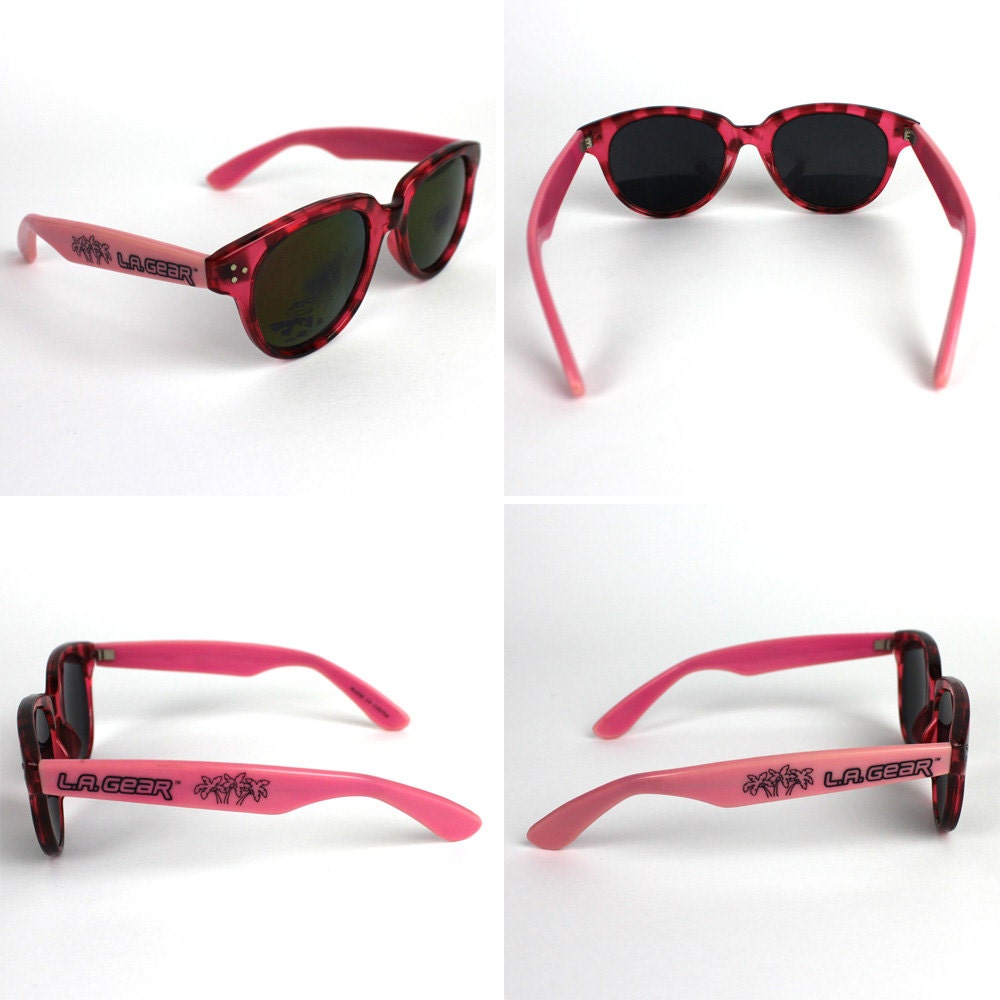Hot Pink La Gear 80Er Jahre Sonnenbrille von MeganLeoneVintage