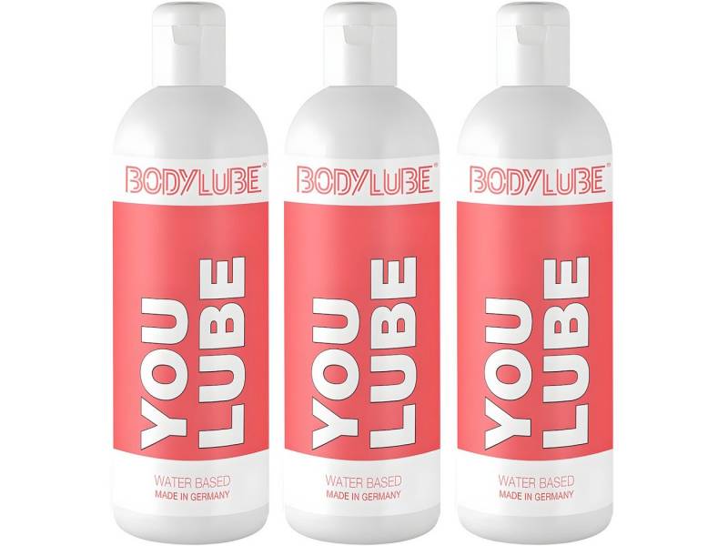 Megasol Cosmetic GmbH Gleitgel BODYLUBE® YOU LUBE - Gleitgel auf Wasserbasis 3 x 1000 ml von Megasol Cosmetic GmbH