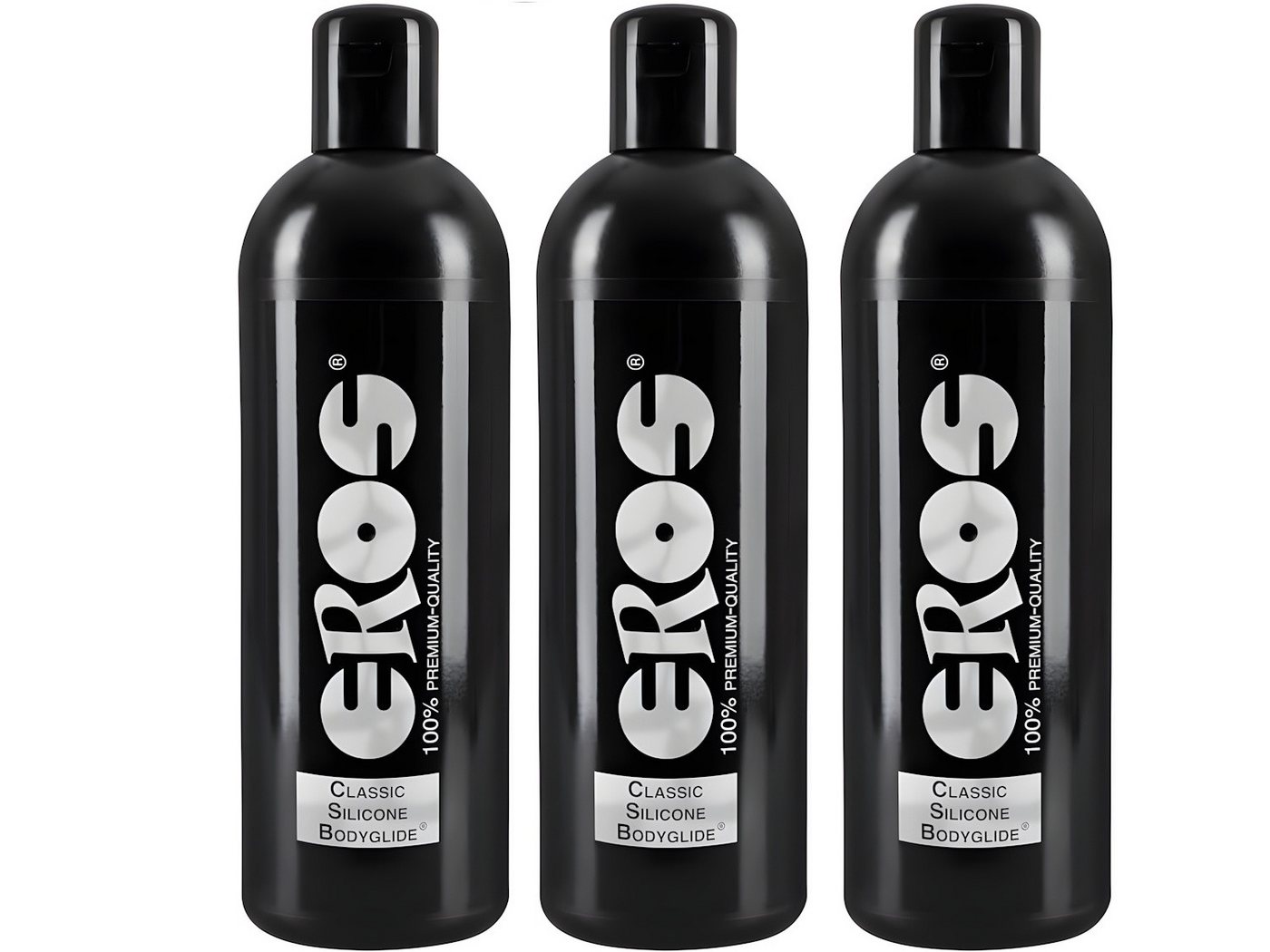 Megasol Cosmetic GmbH Gleitgel EROS Classic Silicone Bodyglide Gleitgel auf Silikonbasis - 3 x 500 ml von Megasol Cosmetic GmbH