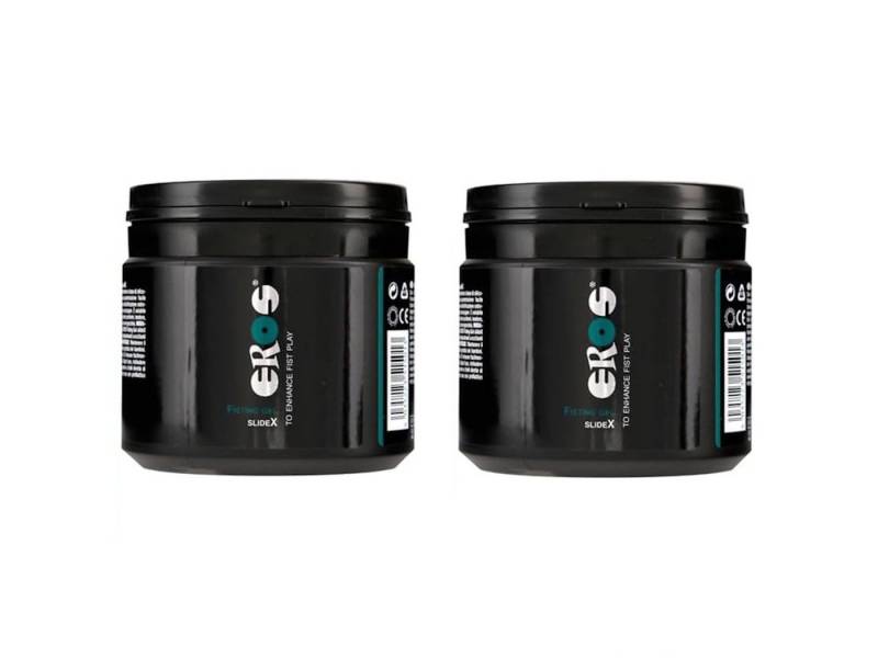 Megasol Cosmetic GmbH Gleitgel EROS Pleasure Gel SlideX auf Silikon-Wasserbasis 2 x 500 ml von Megasol Cosmetic GmbH