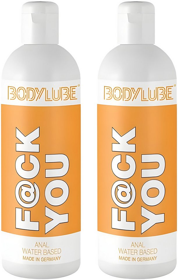 Megasol Cosmetic GmbH Gleitgel F@CK YOU Gleitgel auf Wasserbasis für den Analbereich - 2 x 1000 ml von Megasol Cosmetic GmbH