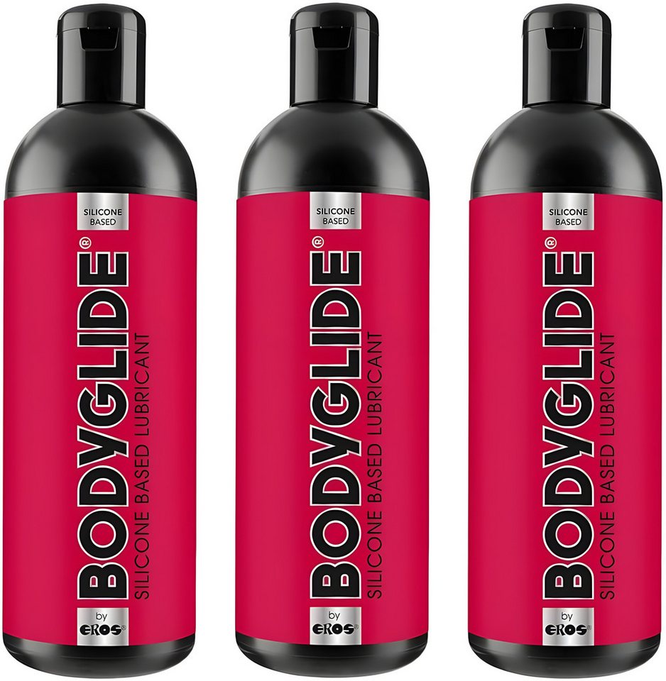 Megasol Cosmetic GmbH Gleitgel Silicone Based Lubricant Gleitgel auf Silikonbasis - 3 x 1000 ml von Megasol Cosmetic GmbH