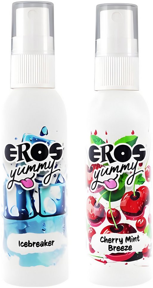 Megasol Cosmetic GmbH Gleitgel Yummy Icebreaker & Cherry Mint Breeze - 2 x 50 ml von Megasol Cosmetic GmbH