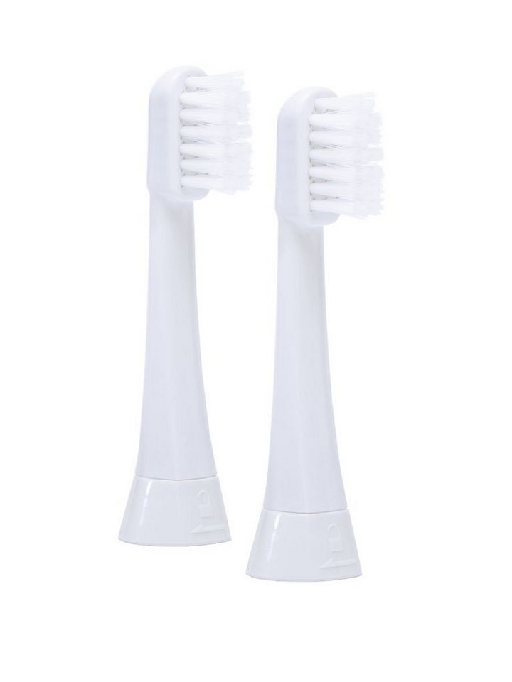 Megasonex Aufsteckbürsten M8 & M8 S, 2er-Pack, SOFT-FLACH von Megasonex