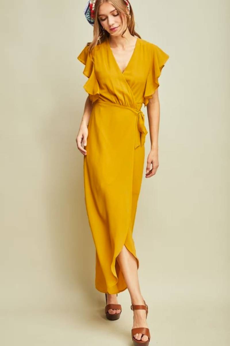 Brautjungfernkleid, Baby-Duschekleid, Maxi-Wickelkleid, Wickelkleider, Langes Kleid, Maxi Sommerkleid, Wickelkleid, Umstandskleid, Maßkleid von MegayaBali