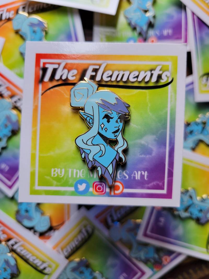 The Elements Eisige Prinzessin Pin von MegglesArt