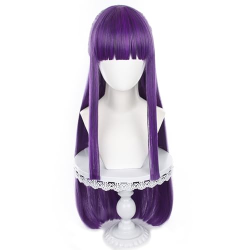 Anime Frieren: Beyond Journey's End Fern COS Wig Purple hair Long straight women's cosplay wig Halloween,Christmas,Comic Con cross dressing used Attached wig cap von Meguru