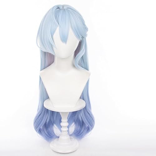Honkai Star Rail Robin Cosplay Perücken Lange Blaue Gradient Lockige Natürliche Synthetische Haar Perücken für Frauen Cos Spiel Hsr Party Halloween Weihnachten Comic Honkai Star Rail Robin Cosplay Perücken Lange Blaue Gradient Lockige Natürliche Synthetische Haar Perücken für Frauen Cos Spiel Hsr Party Halloween Weihnachten Comic von Meguru
