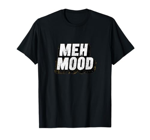Schönes Männer-Mood-Logo T-Shirt Schönes Männer-Mood-Logo T-Shirt von Meh Mood Outfit