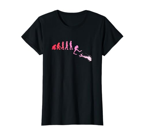 Taucherin Evolution Geschenk für Scuba Diver Frauen Tauchen T-Shirt Taucherin Evolution Geschenk für Scuba Diver Frauen Tauchen T-Shirt von Mehr Meer Tauchen Tauchshop
