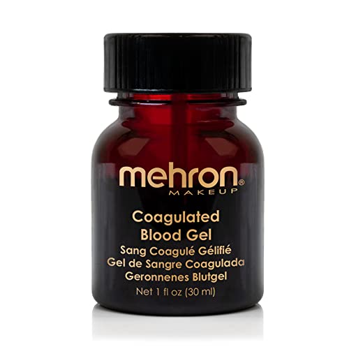 Mehron Make-up Coagulated Blood Gel | Künstliches Blut-Make-up | SFX-Make-up für Halloween (30 ml) von Mehron