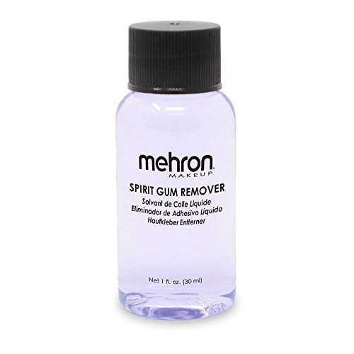 Mehron Make-up Spirit Gum Remover | SFX Make-up Remover | Spirit Gum Kleberentferner 30 ml von Mehron