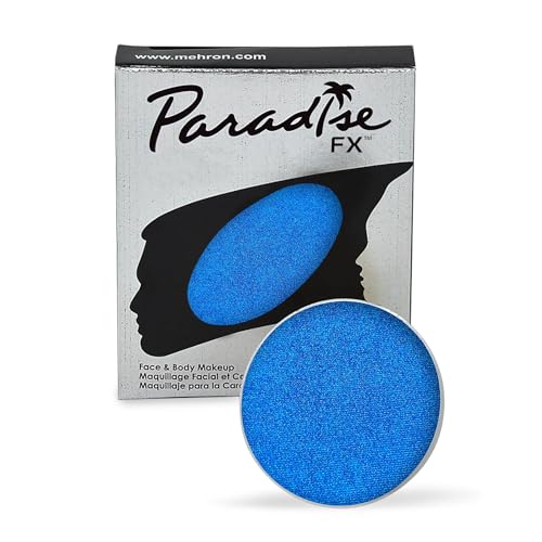 Mehron Paradise Make-up FX | Wasseraktiviertes Gesichts- und Körperfarben | Metallic Dark Blue 7 g Mehron Paradise Make-up FX | Wasseraktiviertes Gesichts- und Körperfarben | Metallic Dark Blue 7 g von Mehron