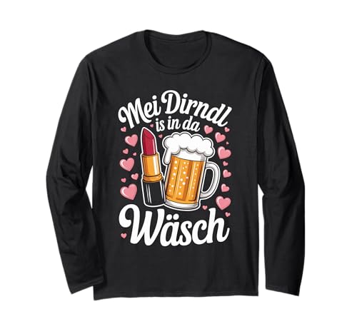 MEI Dirndl is in da Wäsch - Lustiges Volksfest Langarmshirt MEI Dirndl is in da Wäsch - Lustiges Volksfest Langarmshirt von Mei Dirndl is in da Wäsch Volksfest Designs