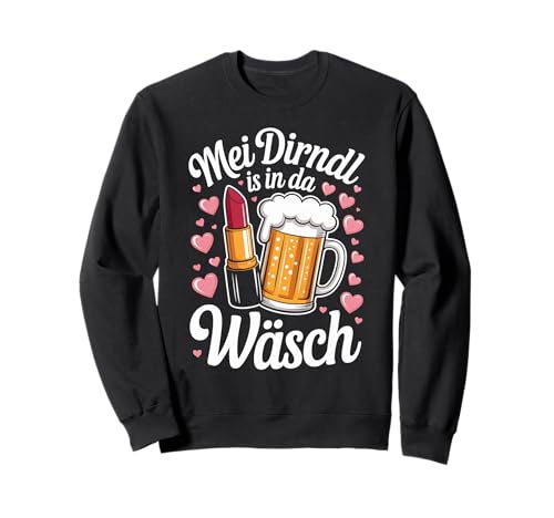 MEI Dirndl is in da Wäsch - Lustiges Volksfest Sweatshirt MEI Dirndl is in da Wäsch - Lustiges Volksfest Sweatshirt von Mei Dirndl is in da Wäsch Volksfest Designs