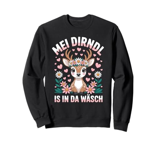 MEI Dirndl is in da Wäsch - Lustiges Volksfest Sweatshirt MEI Dirndl is in da Wäsch - Lustiges Volksfest Sweatshirt von Mei Dirndl is in da Wäsch Volksfest Designs