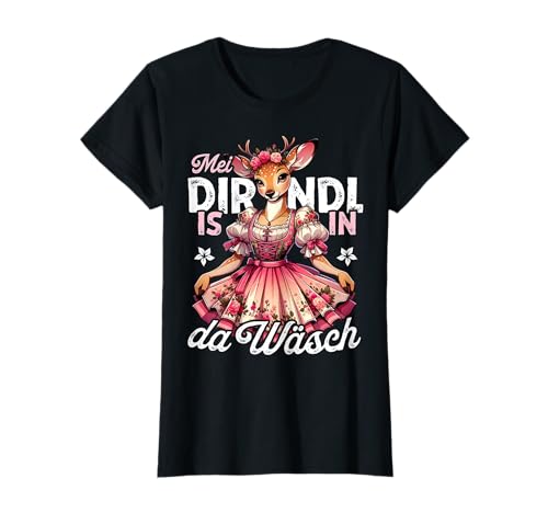 Oberteil Trachten T-Shirt Dirndl Damen Trachtenshirt Dirndl T-Shirt Oberteil Trachten T-Shirt Dirndl Damen Trachtenshirt Dirndl T-Shirt von Mei Dirndl is in da Wäsch T-Shirts Damen
