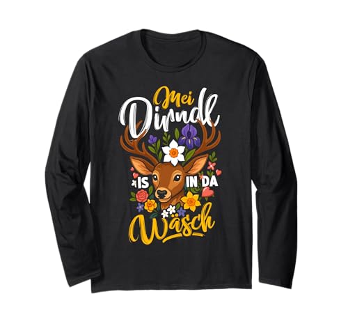 MEI Dirndl is in da Wäsch Trachten Oktoberfest 2025 Langarmshirt MEI Dirndl is in da Wäsch Trachten Oktoberfest 2025 Langarmshirt von Mei Dirndl is in da Wäsch Trachten 2025