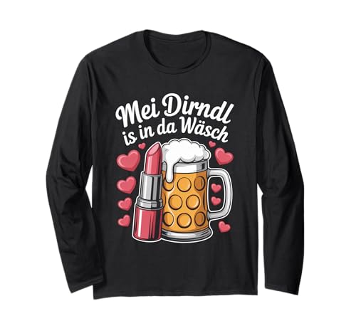 MEI Dirndl is in da Wäsch - Lustiges Volksfest Langarmshirt MEI Dirndl is in da Wäsch - Lustiges Volksfest Langarmshirt von Mei Dirndl is in da Wäsch Volksfest Designs