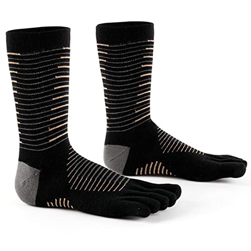 MeiKan Zehensocken, Coolmax Wandersocken/Laufsocken für Herren&Damen,2 Paar Sneaker Socken für verschiedene Sportarten von MeiKan
