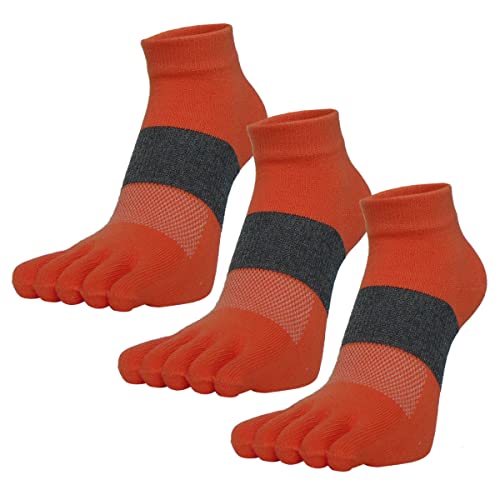 MeiKan Zehensocken,Five Finger Laufsocken für Herren&Damen, 3 Paar Hübsche Farbe socken für Zehenschuh… von MeiKan