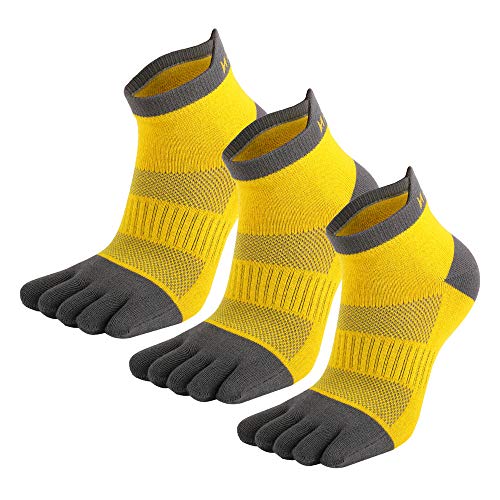 MeiKan Zehensocken,Laufsocken für Herren&Damen, 3 Paar Unisex Sneaker Sportsocken von MeiKan