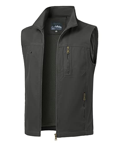 MeiLayM Herren Outdoor Anglerweste mit Vielen Taschen ärmellos Freizeit Jagd Herrenwesten Multifunktionsweste Atmungsaktiv Sommer Trekking Wander Weste MeiLayM Herren Outdoor Anglerweste mit Vielen Taschen ärmellos Freizeit Jagd Herrenwesten Multifunktionsweste Atmungsaktiv Sommer Trekking Wander Weste von MeiLayM