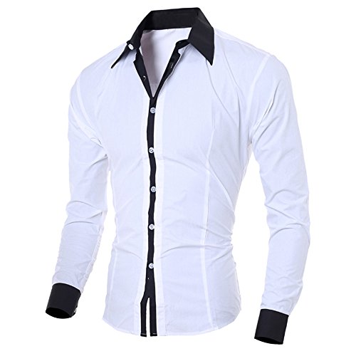 MeiLyviba Herren Hemd formelle Freizeithemd Businesshemden Freizeithemden Langarm Baumwolle Klassisch Regular Fit Hemden MeiLyviba Herren Hemd formelle Freizeithemd Businesshemden Freizeithemden Langarm Baumwolle Klassisch Regular Fit Hemden von MeiLyviba