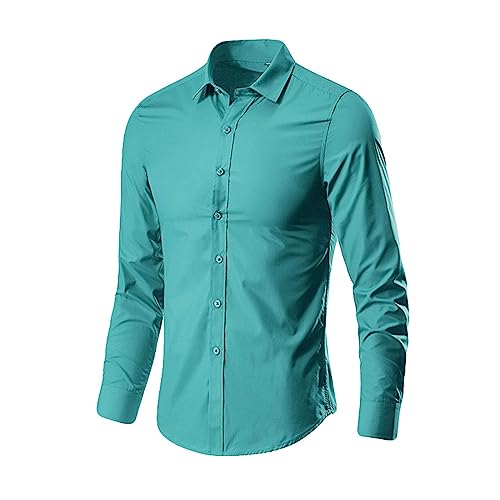 Weißes Hemd Herren Regular Fit Bügelfrei Mit Geradem Schnitt Businesshemden Und Freizeithemden Für Männer Anzug Hemd Business Slim Fit Langarm Herrenhemd Stretch Langarm Hemd Modische Casual Weißes Hemd Herren Regular Fit Bügelfrei Mit Geradem Schnitt Businesshemden Und Freizeithemden Für Männer Anzug Hemd Business Slim Fit Langarm Herrenhemd Stretch Langarm Hemd Modische Casual von MeiLyviba