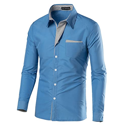 Weißes Hemd Herren Regular Fit Bügelfrei Mit Geradem Schnitt Businesshemden Und Freizeithemden Für Männer Anzug Hemd Business Slim Fit Langarm Herrenhemd Stretch Langarm Hemd Modische Casual Weißes Hemd Herren Regular Fit Bügelfrei Mit Geradem Schnitt Businesshemden Und Freizeithemden Für Männer Anzug Hemd Business Slim Fit Langarm Herrenhemd Stretch Langarm Hemd Modische Casual von MeiLyviba