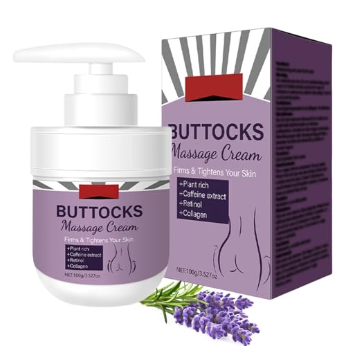 Butt Cream, Butt Enhancer, Butt Enhancement Cremes zur Straffung des Gesäßes, Shaping, Goodbye Cellulite, Hip Lift Up Butt Skin Vergrößerung Massagecreme für Frauen Männer von MeiPlumLai