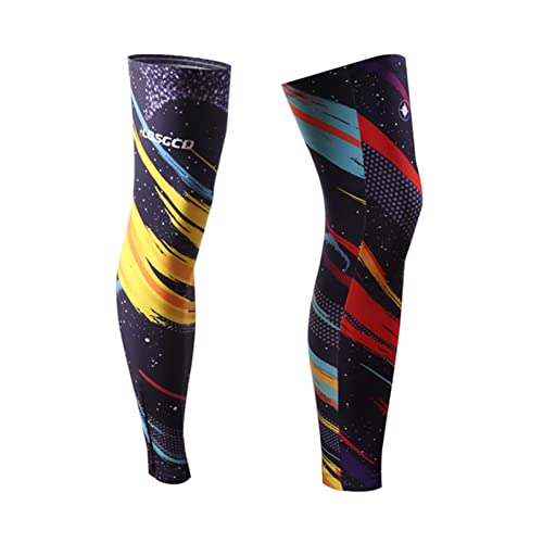 Meicynhoger Fahrrad-Beinstulpen, UV-Schutz, für Damen und Herren, kühlende Kompressions-Beinstulpen für Sport, Mehrfarbig, XXX-Large Meicynhoger Fahrrad-Beinstulpen, UV-Schutz, für Damen und Herren, kühlende Kompressions-Beinstulpen für Sport, Mehrfarbig, XXX-Large von Meicynhoger