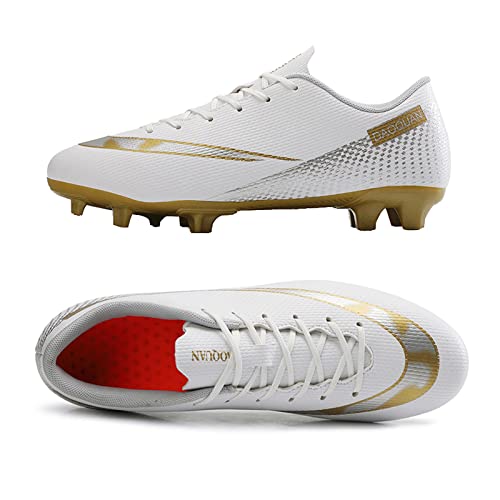 Meidiastra Herren Fußballschuhe Low Top Spikes Cleats Athletics Fussballschuhe Trainingsschuhe Outdoor Sport Football Turnschuhe Unisex Teenager Erwachsene von Meidiastra