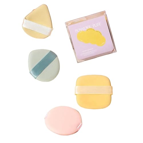 2 in 1 Wet & Dry Makeup Schwamm für Kissen Foundation - Blending Beauty Schwamm, Nicht absorbierend, Wiederverwendbar, Weicher Makeup Puff für makellose Flüssigkeits- & Puderanwendung, 6 Stück von Meidimeijia
