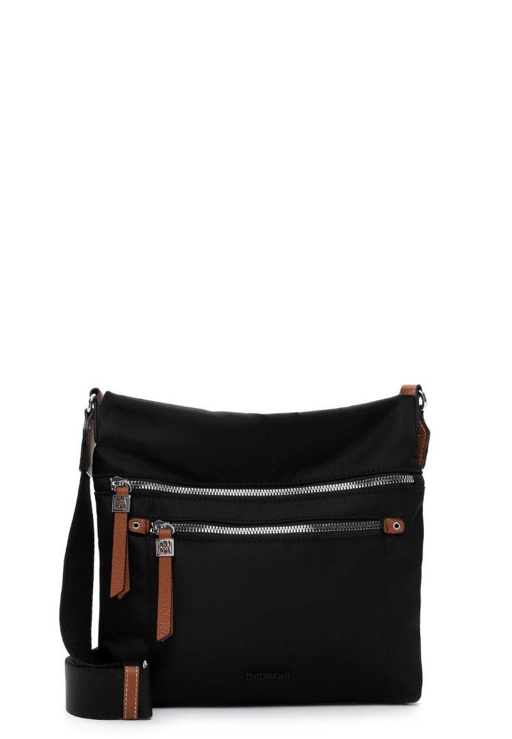 Meier Lederwaren - Ernestine Crossbag Esther Black, Nos schwarz - Gr. - 1 von Meier Lederwaren