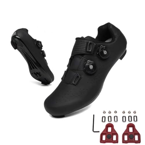 Mateju Fahrradschuhe Herren Damen Rennradschuhe Kompatibel mit Look SPD-SL Delta Lock Pedal Reitschuhe,Draussen Atmungsaktive Radschuhe Leichte Schuhe Rennrad Schuhe von Meiju