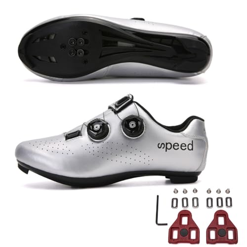 Mateju Fahrradschuhe Herren Damen Rennradschuhe Kompatibel mit Look SPD-SL Delta Lock Pedal Reitschuhe,Draussen Atmungsaktive Radschuhe Leichte Schuhe Rennrad Schuhe Mateju Fahrradschuhe Herren Damen Rennradschuhe Kompatibel mit Look SPD-SL Delta Lock Pedal Reitschuhe,Draussen Atmungsaktive Radschuhe Leichte Schuhe Rennrad Schuhe von Meiju
