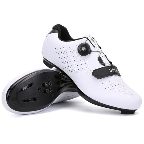 Mateju Fahrradschuhe Herren Damen Rennradschuhe Kompatibel mit Look SPD-SL Delta Lock Pedal Reitschuhe,Draussen Atmungsaktive Radschuhe Leichte Schuhe Rennrad Schuhe Mateju Fahrradschuhe Herren Damen Rennradschuhe Kompatibel mit Look SPD-SL Delta Lock Pedal Reitschuhe,Draussen Atmungsaktive Radschuhe Leichte Schuhe Rennrad Schuhe von Meiju