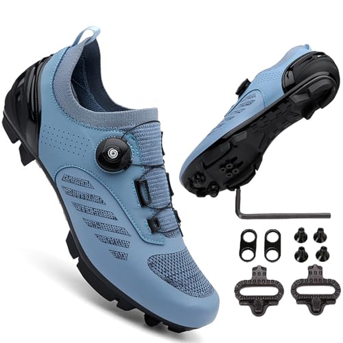 Mateju Fahrradschuhe Herren und Damen, MTB Schuhe Herren und Rennrad Schuhe Damen SPD Schuhe Unisex Rennradschuhe Herren Mit Cleats Leichte Mountainbike Schuhe Für Innen Außen Mateju Fahrradschuhe Herren und Damen, MTB Schuhe Herren und Rennrad Schuhe Damen SPD Schuhe Unisex Rennradschuhe Herren Mit Cleats Leichte Mountainbike Schuhe Für Innen Außen von Meiju