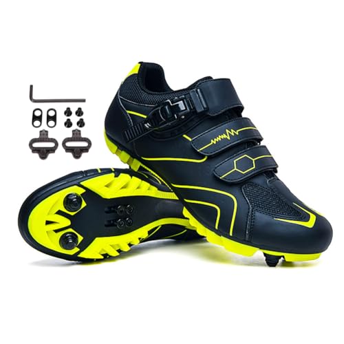 Mateju Fahrradschuhe Herren und Damen, Unisex Rennradschuhe Atmungsaktive MTB Schuhe Radschuhe MTB Leichte Mountainbike Schuhe Rennrad Schuhe Draussen von Meiju