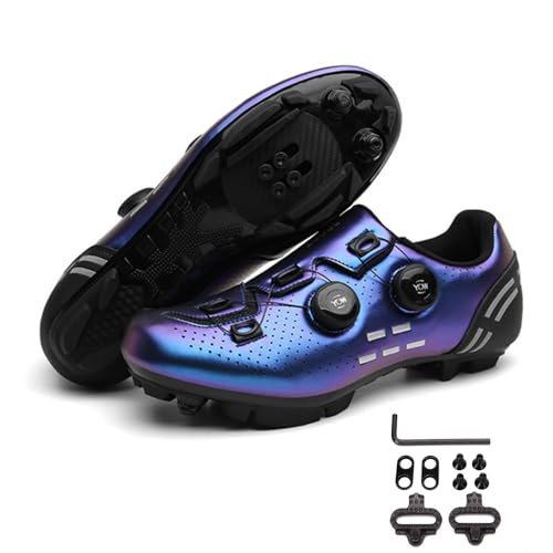 Mateju Moutntain Fahrradschuhe Herren Damen MTB Schuhe SPD Mountainbike Schuhe Unisex Atmungsaktive MTB Schuhe Radschuhe von Meiju