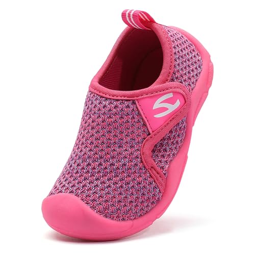 Meik Mangni Kinder Hausschuhe Mädchen Jungen rutschfest Lauflernschuhe Kleinkinder Schuhe Atmungsaktive Pantoffeln Slipper Rosenrot 22 EU Meik Mangni Kinder Hausschuhe Mädchen Jungen rutschfest Lauflernschuhe Kleinkinder Schuhe Atmungsaktive Pantoffeln Slipper Rosenrot 22 EU von Meik Mangni
