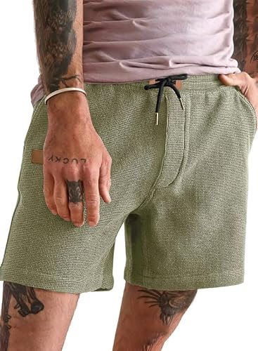 Meilicloth Kurze Hosen Herren Shorts Sport Kurze Sporthose Herrenshorts Sommer Kurz Herren Cargo Shorts Freizeithose Jogginghose Laufhose Kurz Casual Sweat Shorts Sportshorts A Grün 32 von Meilicloth