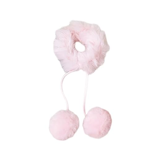 2000er Jahre Pompons Haarband für Damen und Mädchen, modisch, elastische Haargummis, Haarknoten-Halter, weiblicher Haargummi, Winterkleidung, Haarkreise 2000er Jahre Pompons Haarband für Damen und Mädchen, modisch, elastische Haargummis, Haarknoten-Halter, weiblicher Haargummi, Winterkleidung, Haarkreise von Meiliyizu