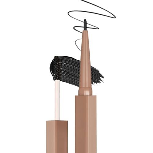 Augenbrauen-Stift mit Doppelspitzen, zum Befüllen und Fixieren mit natürlich aussehender Farbauswahl, Augenbrauen-Kosmetik für Frauen von Meiliyizu