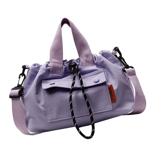 Damentasche mit Kordelzug, einfache Schultertasche, Handtasche, Eimer, koreanischer Stil, Kuriertasche für den täglichen Gebrauch, Kordelzug, Crossbody-Tasche für Damen, Segeltuch, einfache Schulter Damentasche mit Kordelzug, einfache Schultertasche, Handtasche, Eimer, koreanischer Stil, Kuriertasche für den täglichen Gebrauch, Kordelzug, Crossbody-Tasche für Damen, Segeltuch, einfache Schulter von Meiliyizu