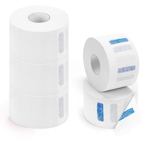 Einweg-Papier-Halsstreifen, professionelles dehnbares Papier-Nackenband für Salon, Haarschnitt, Styling, Friseurzubehör, Zubehör von Meiliyizu