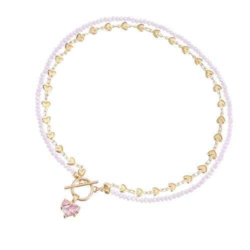 Eleganter herzförmiger Zirkon-Anhänger an einer geheimnisvollen schwarzen Kette, ideal für Schmuckliebhaber, stilvolle Outfits, elegante romantische Halskette, Einheitsgröße, Wie beschrieben, Wie von Meiliyizu